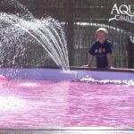 Como colorir a água da piscina – cor lavanda